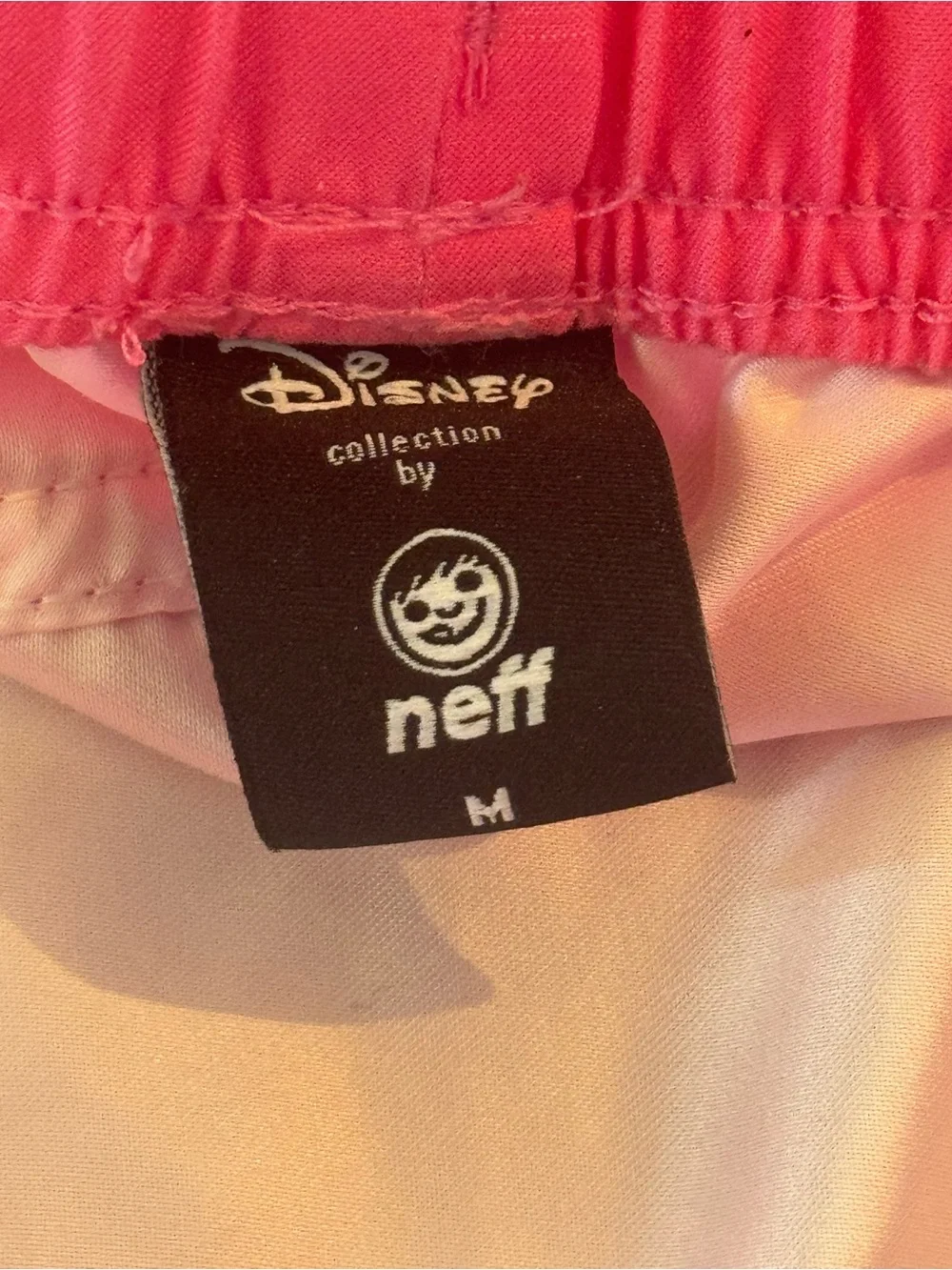 Neff Men's Pink Tropical Mickey Swim Shorts